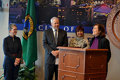 press conference on additional urban agriculture