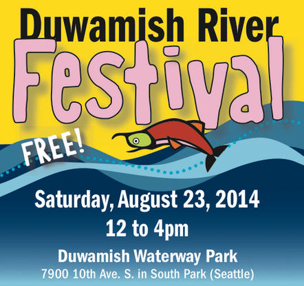 Flyer for 2014 Duwamish River Festival